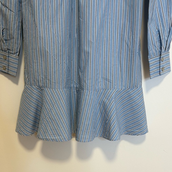 Quince 100% Organic Cotton Poplin Drop Waist Shirt Dress , sz : small - Picture 13 of 14